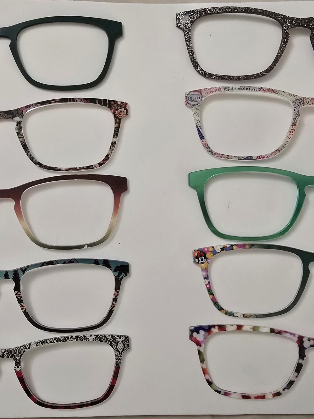 Set of 11 Pair Eyewear "Casper" Tops